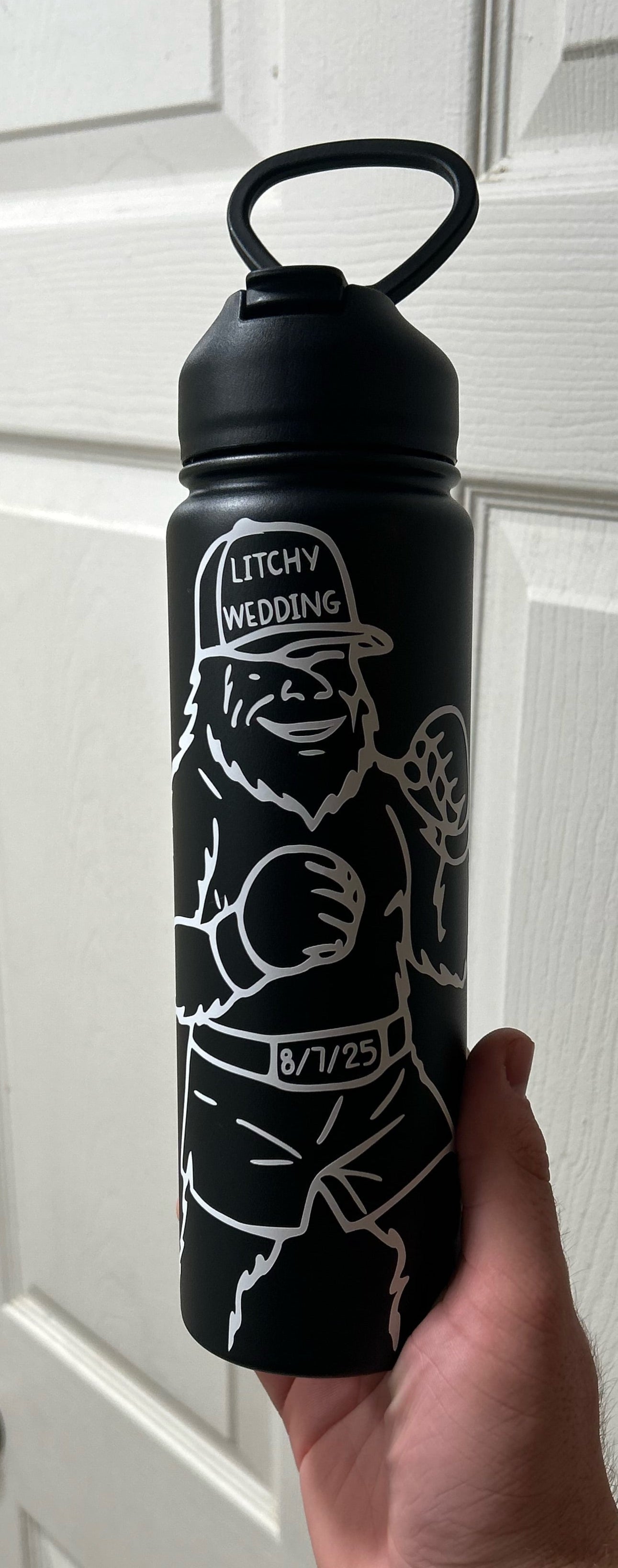 Custom Sasquatch Insulated Tumbler